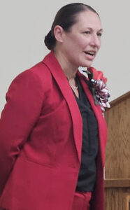 Veterans Day guest speaker Annie Gehardt