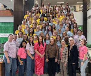 Large group picture from Girls State Women in Government day